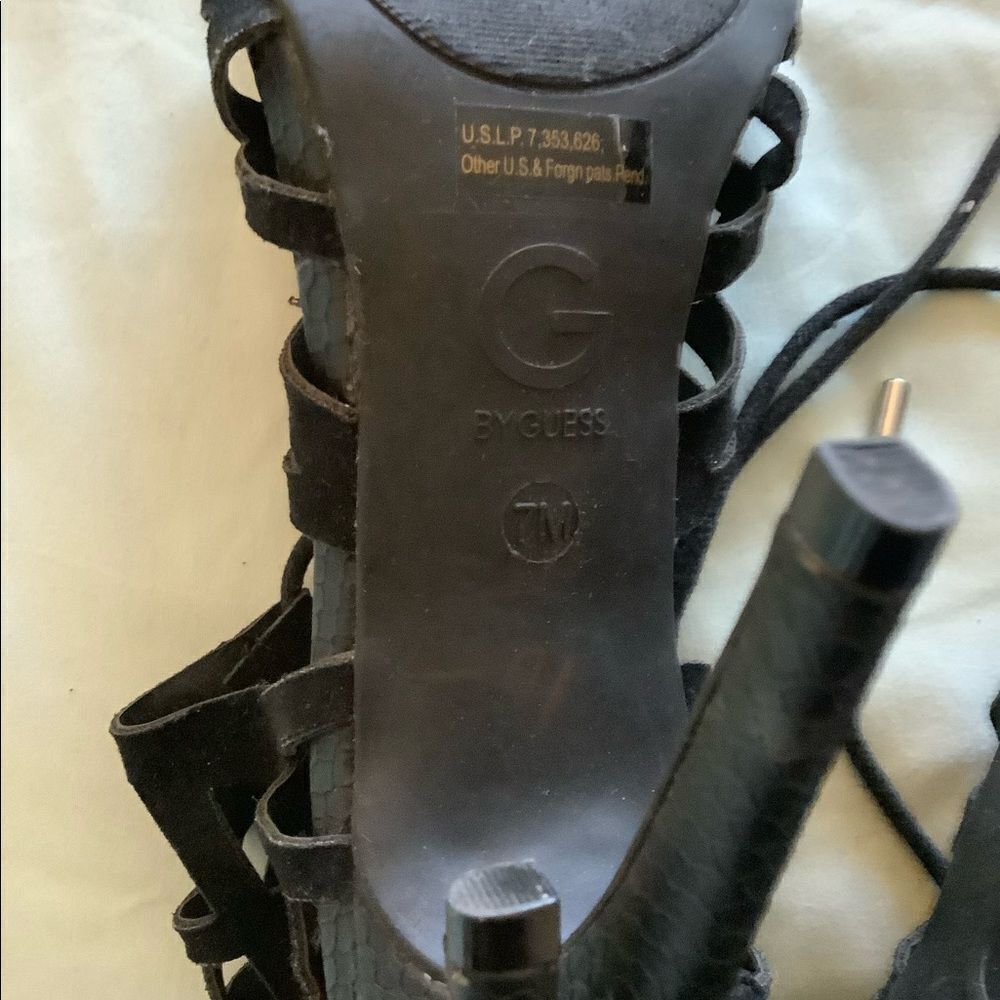 GUESS Gladiator Heels, Size 7 - Picture 6 of 9